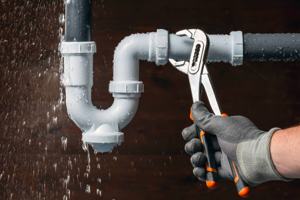 Professional Drain Cleaning technician working in Amsterdam, OH
